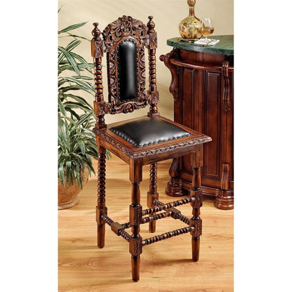 Charles II Gothic Bar Stool