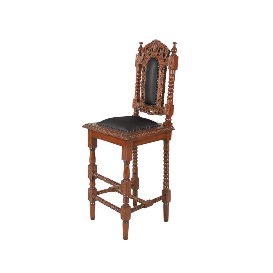 Charles II Gothic Bar Stool