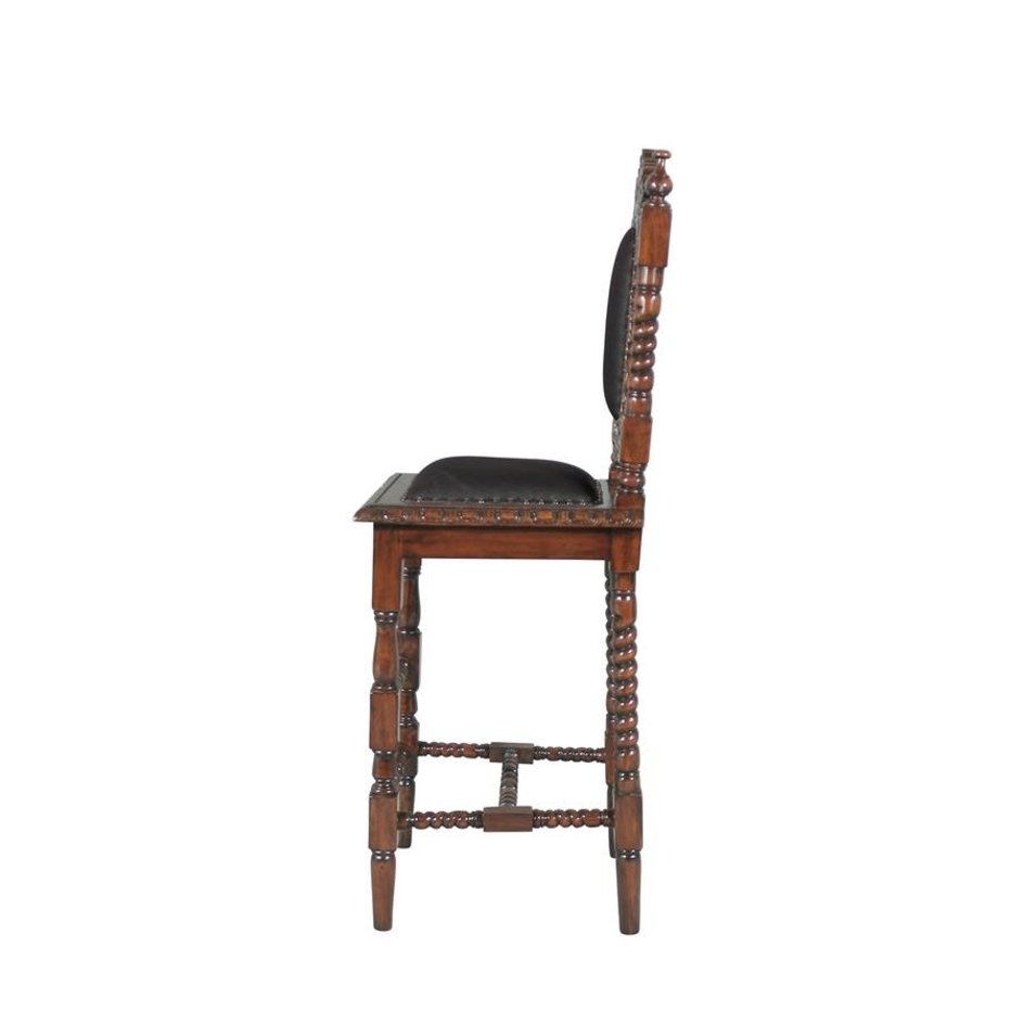 Charles II Gothic Bar Stool