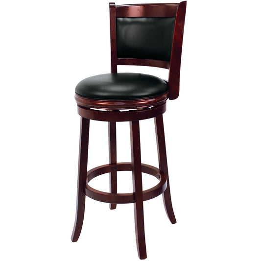 Backed Barstool - English Tudor