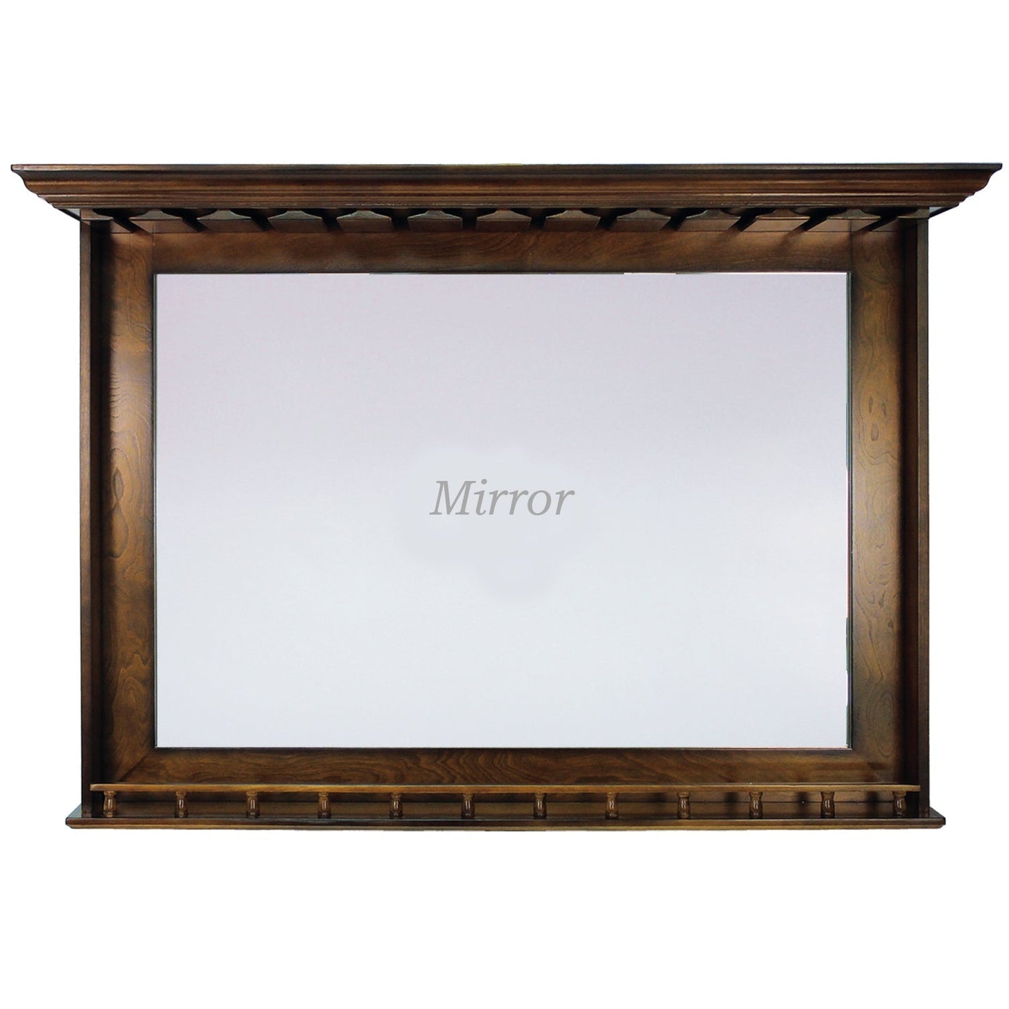 Bar Mirror - Chestnut