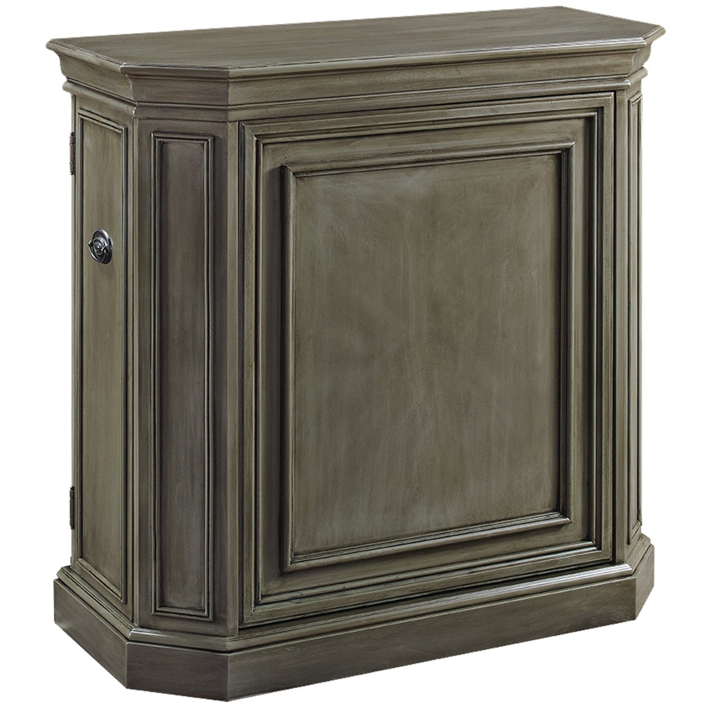 Bar Cabinet with Spindle - Slate