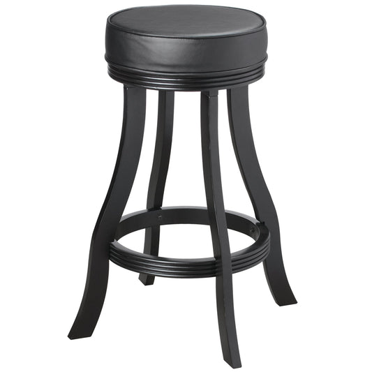 Backless Barstool - Black