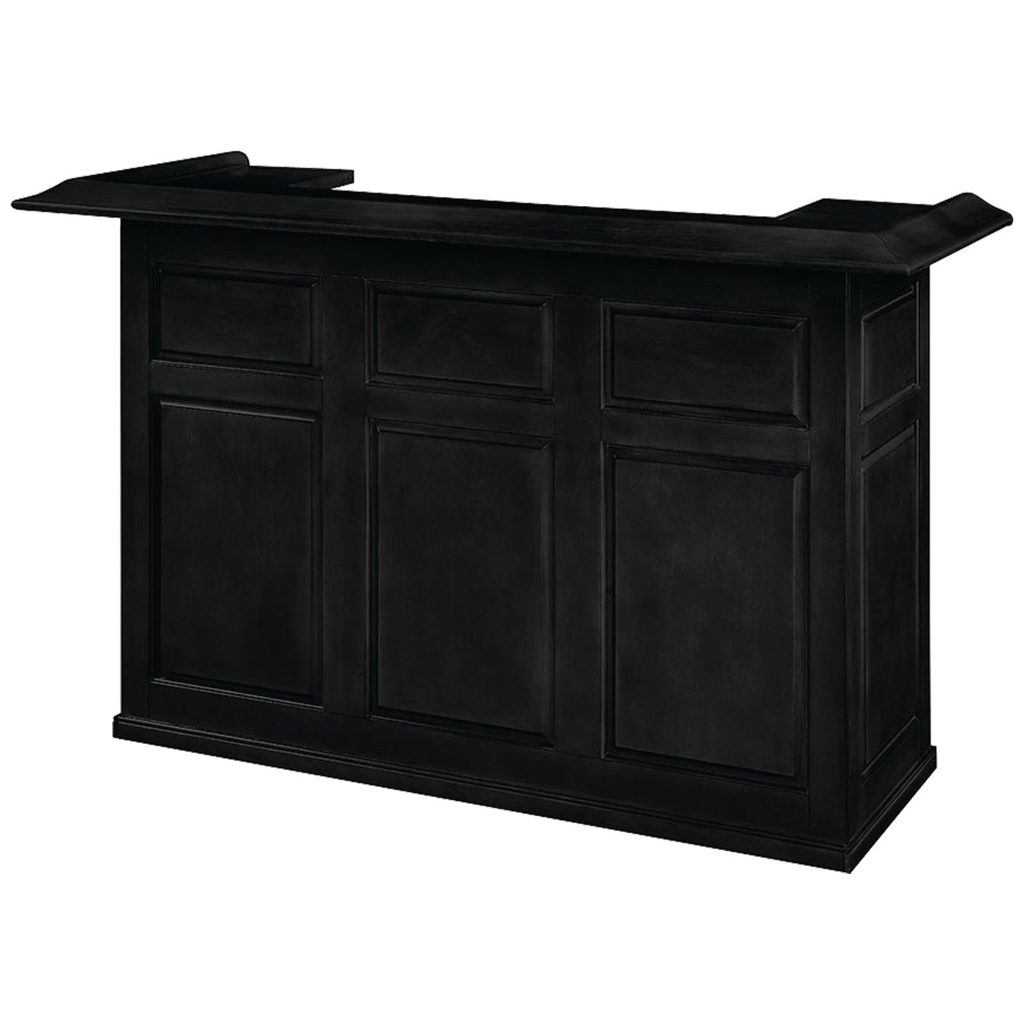 72" Dry Bar - Black