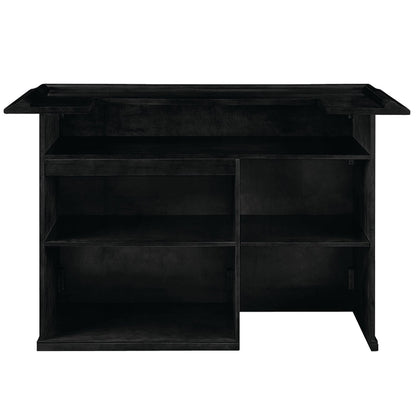 72" Dry Bar - Black