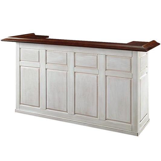 84" Dry Bar - Antique White