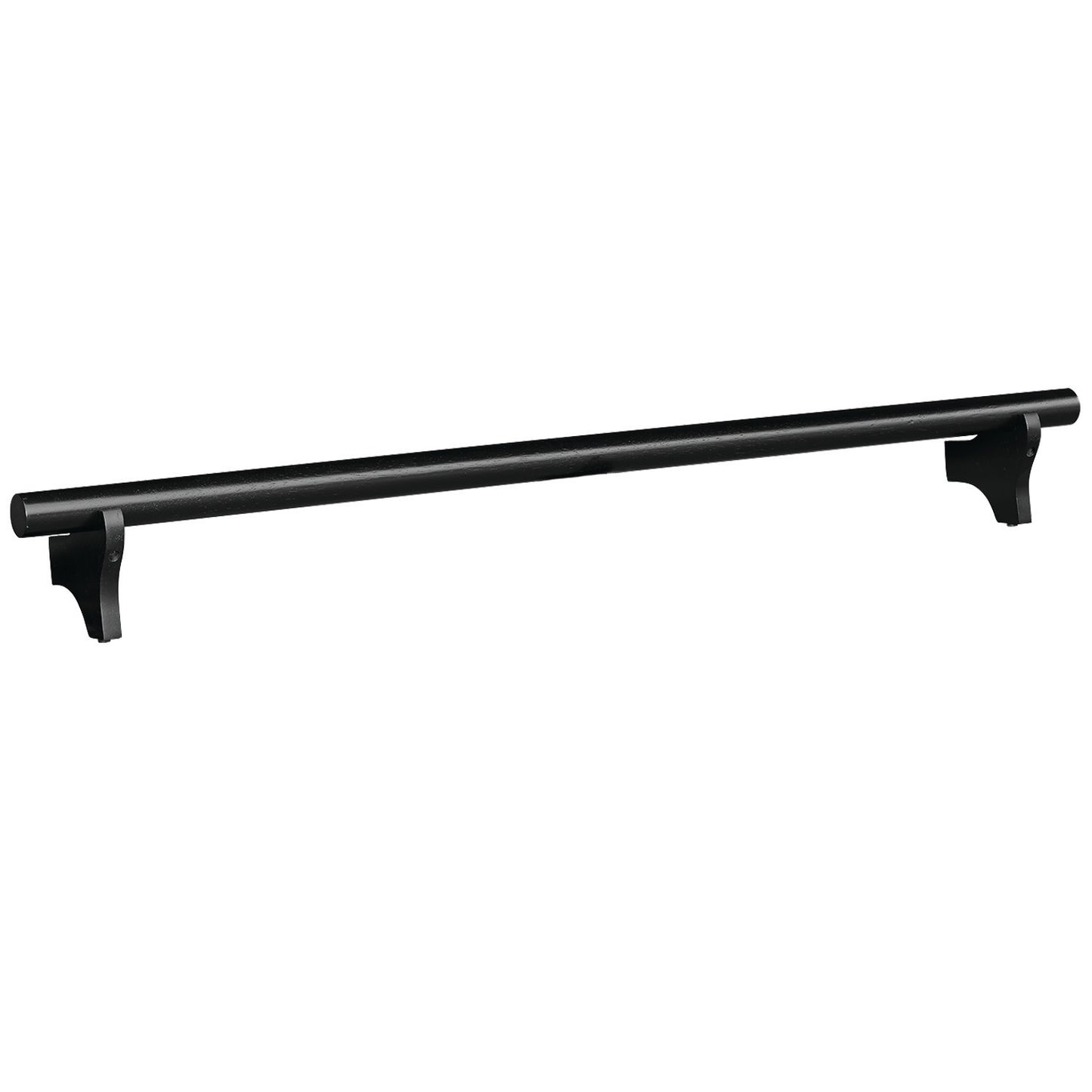 60" Dry Bar Foot Rail - Black