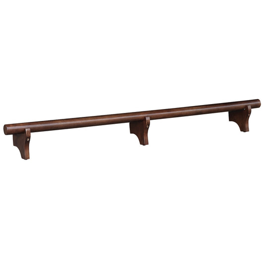 72" Dry Bar Foot Rail - Cappuccino