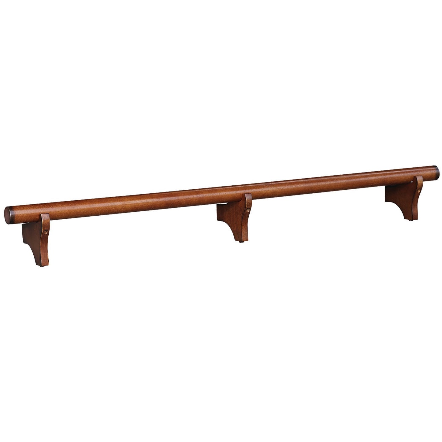 72" Dry Bar Foot Rail - Chestnut