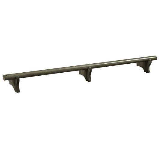 72" Dry Bar Foot Rail - Slate