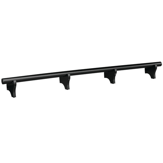 84" Dry Bar Foot Rail - Black