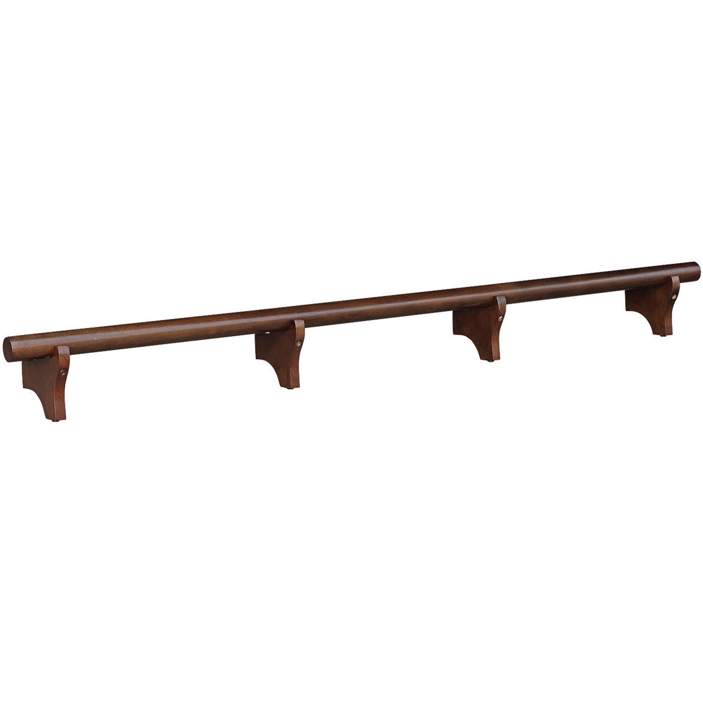 84" Dry Bar Foot Rail - Cappuccino