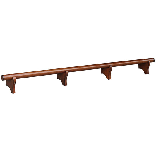 84" Dry Bar Foot Rail - Chestnut