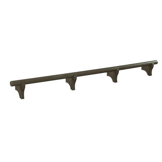 84" Dry Bar Foot Rail - Slate