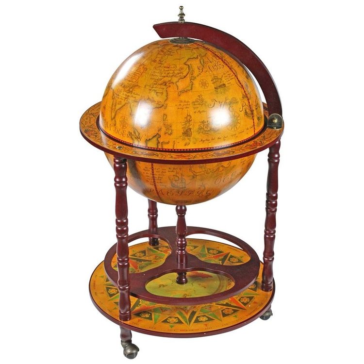 Sixteenth-Century Italian Replica Globe Bar