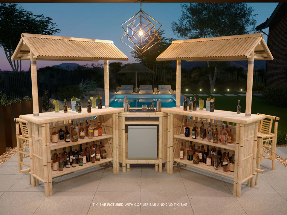 60" Bamboo Tiki Bar