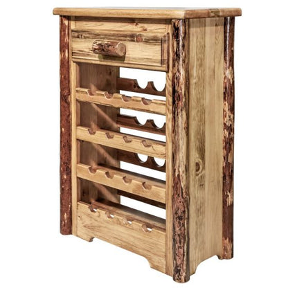 Glacier Country Collection Wine Cabinet